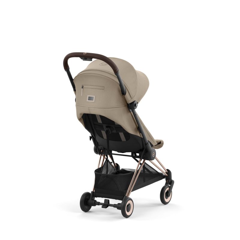 Прогулочная коляска Cybex Coya Cozy Beige / Rosegold
