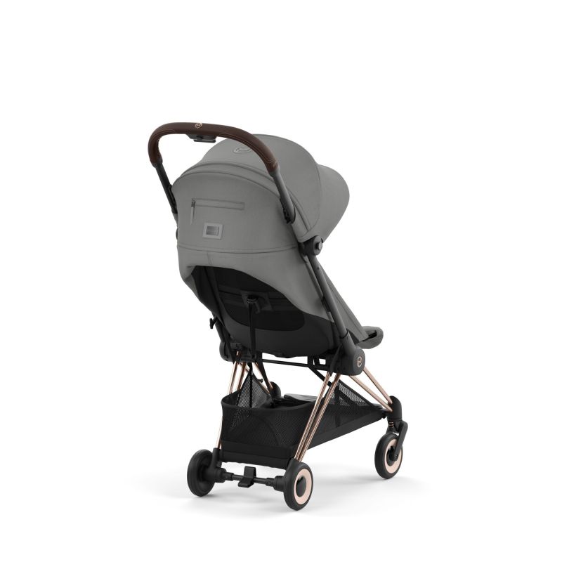 Прогулянкова коляска Cybex Coya Mirage Grey / Rosegold