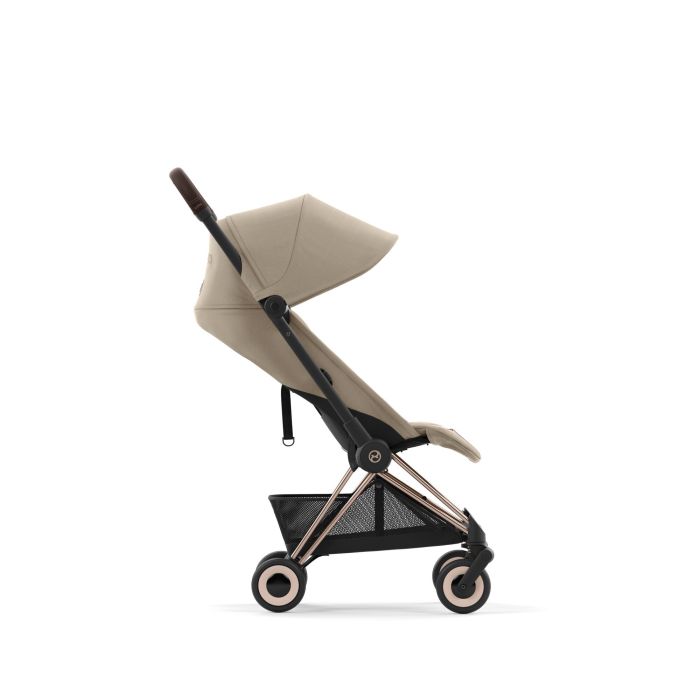 Прогулочная коляска Cybex Coya Cozy Beige / Rosegold
