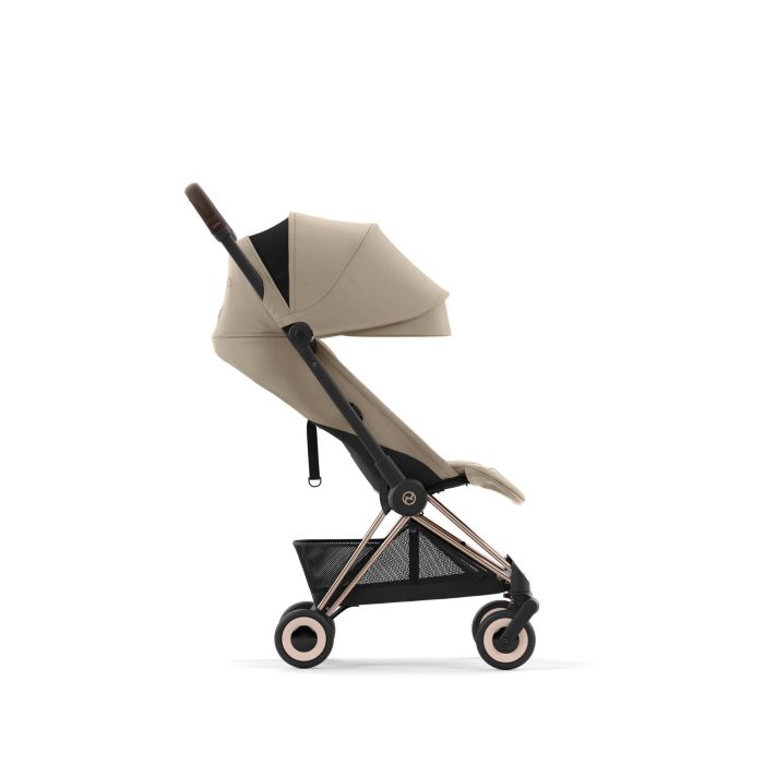 Прогулочная коляска Cybex Coya Cozy Beige / Rosegold