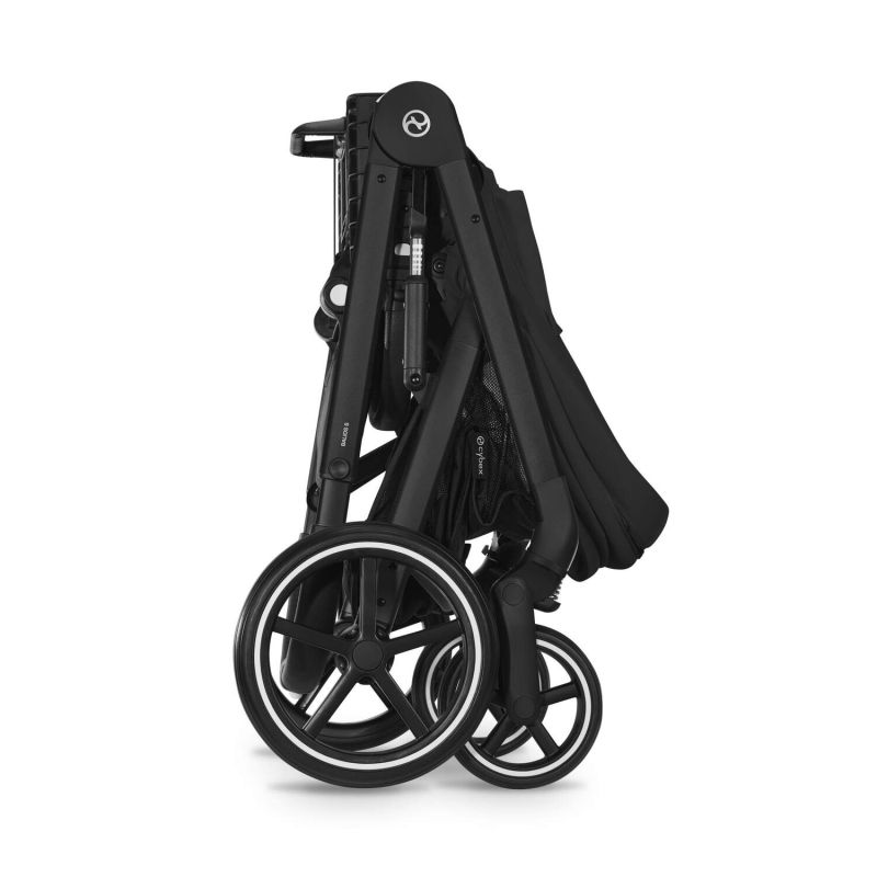 Прогулочная коляска Cybex Balios S Lux 2025 Moon Black
