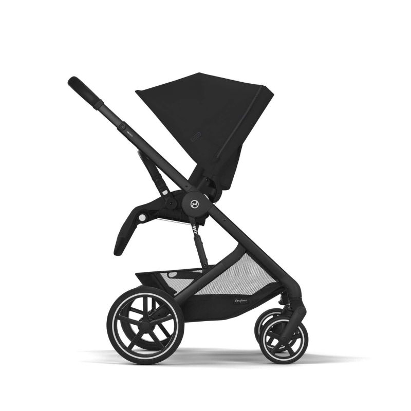 Коляска 2 в 1 Cybex Balios S Lux 2025 Moon Black