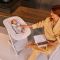 Баунсер Cybex Lemo Platinum White Wood