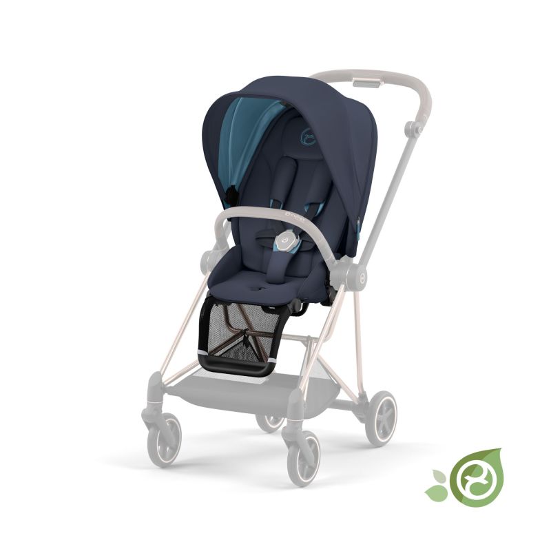 Текстиль для прогулочного блока Cybex Mios New Generation Dark Navy (Conscious Collection)