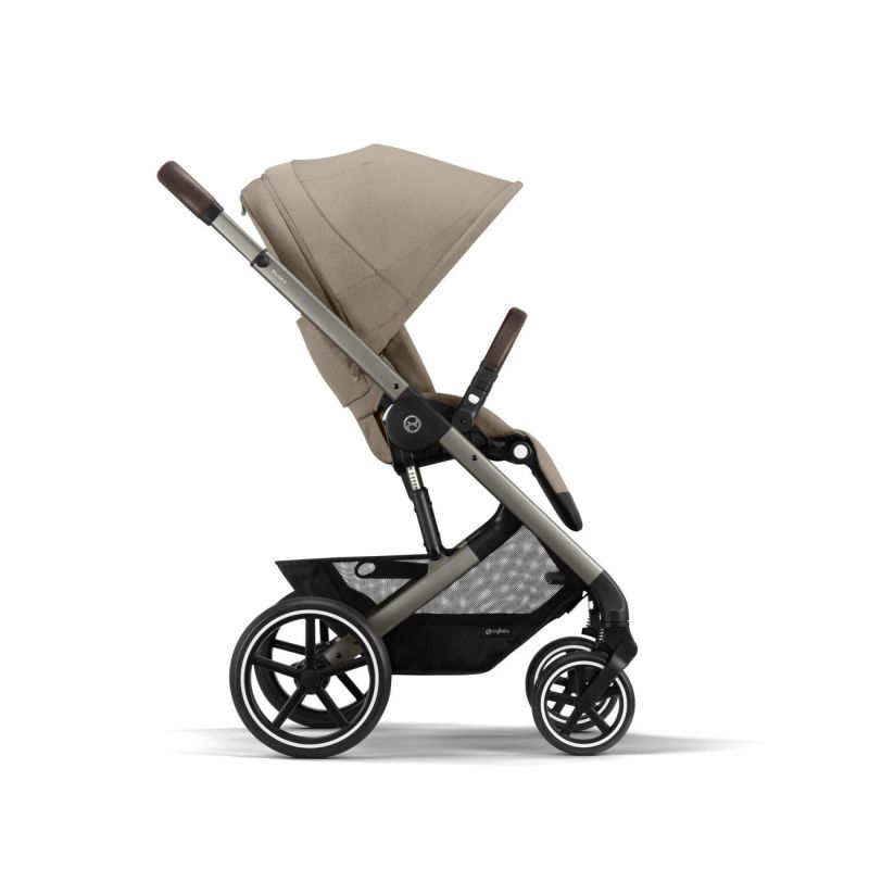 Коляска 2 в 1 Cybex Balios S Lux 2024 Almond Beige