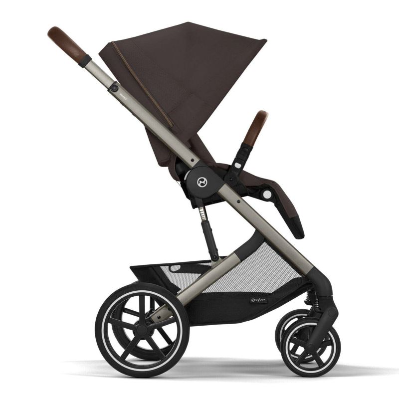 Прогулочная коляска Cybex Balios S Lux 2026 TPE Chocolate Brown