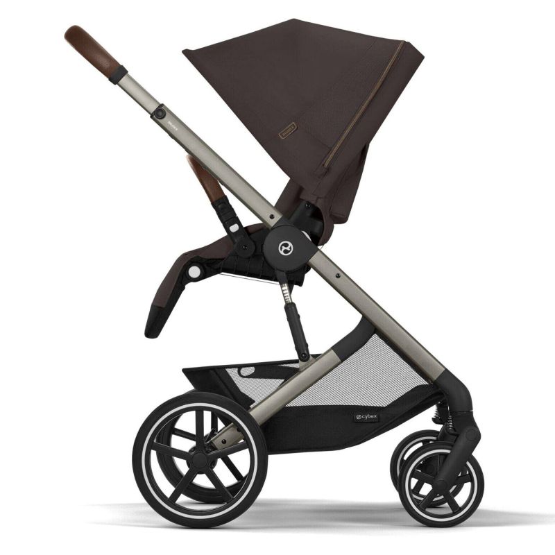 Прогулочная коляска Cybex Balios S Lux 2026 TPE Chocolate Brown