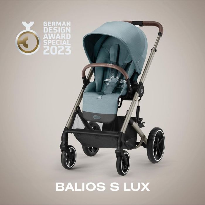 Коляска 2 в 1 Cybex Balios S Lux 2023 Sky Blue