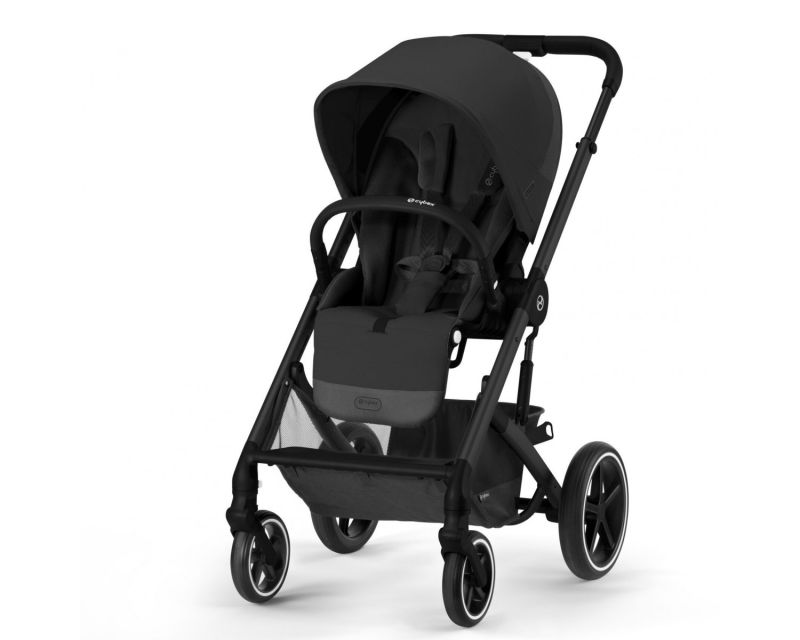 Коляска 2 в 1 Cybex Balios S Lux 2023 Moon Black