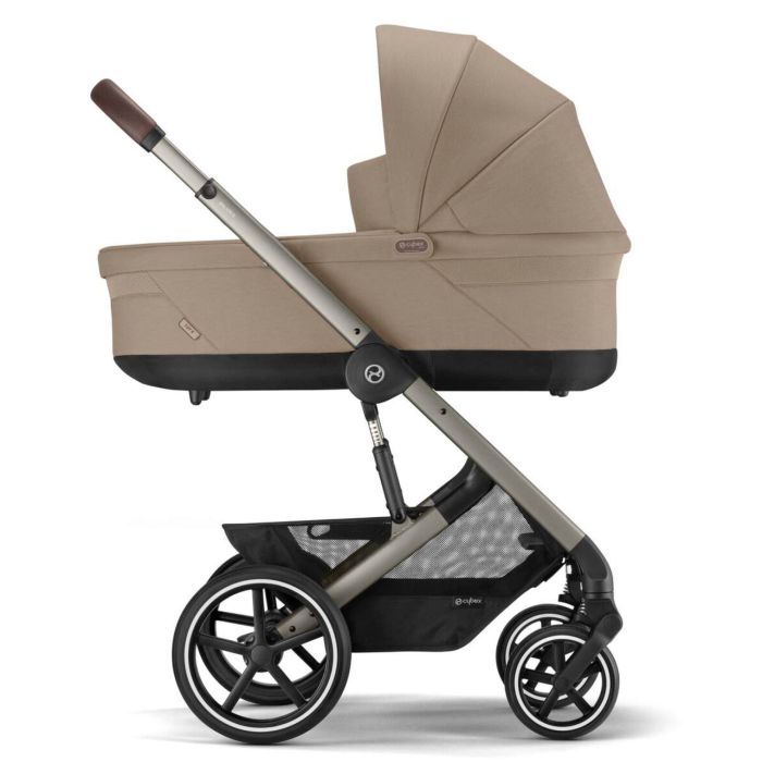 Коляска 2 в 1 Cybex Balios S Lux 2024 Almond Beige