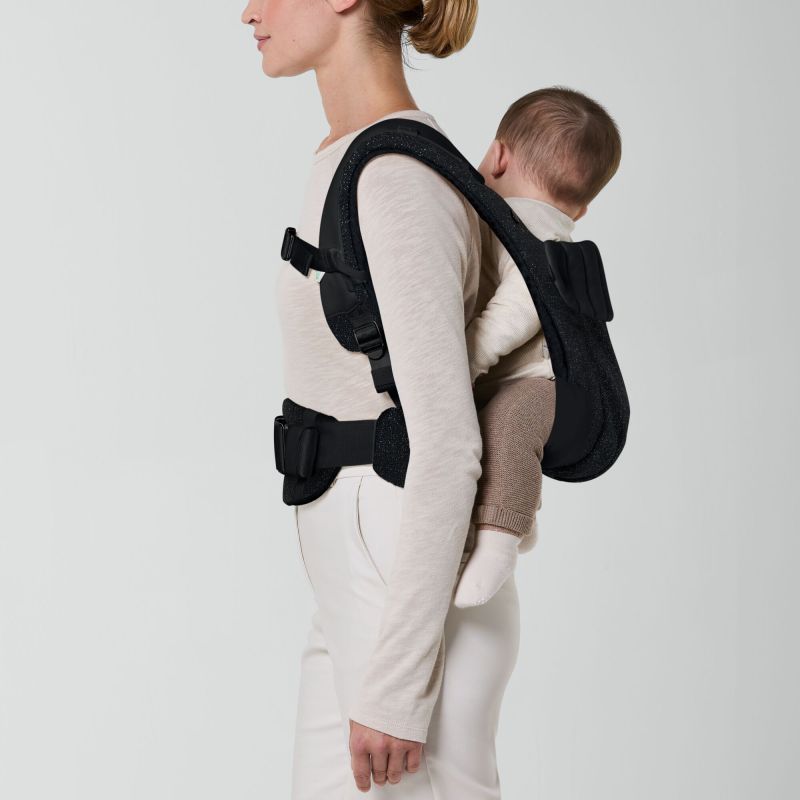 Рюкзак-кенгуру Coya Carrier Boucle Bouclé Smoky Black