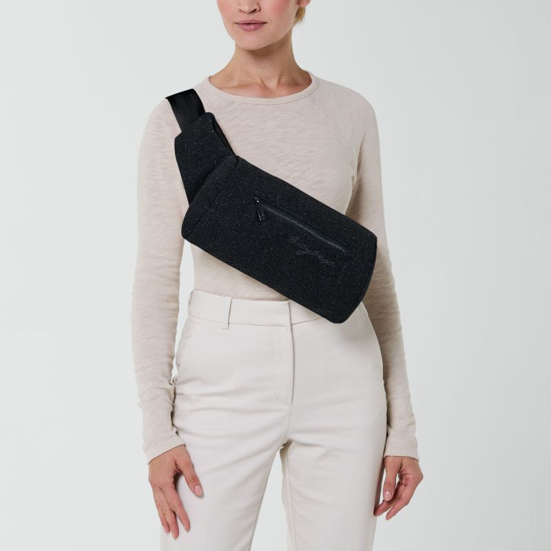Рюкзак-кенгуру Coya Carrier Boucle Bouclé Smoky Black