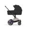 Коляска 2 в 1 Cybex e-Priam Comfort 2026 Sepia Black шасси Rosegold