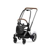 Шасси Cybex e-Priam New Generation с каркасом Chrome Brown с электроприводом