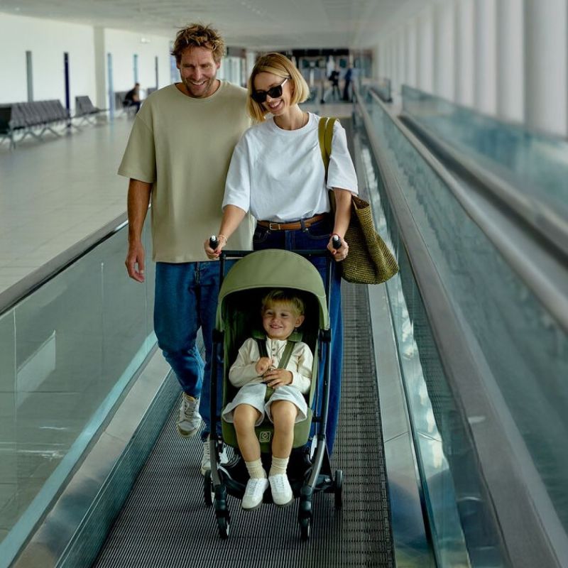 Прогулочная коляска Cybex Libelle BLK Canvas White