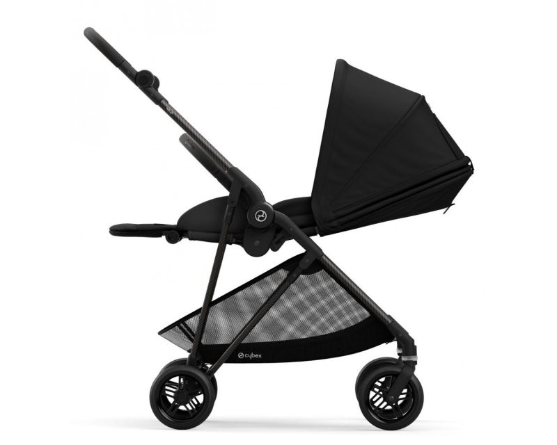 Прогулочная коляска Cybex Melio Carbon (Deep Black)