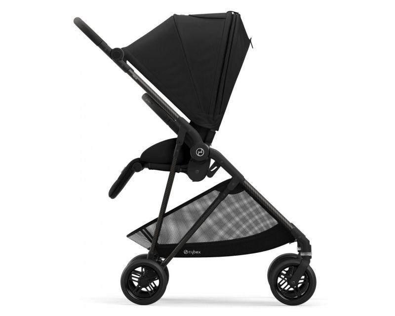Прогулочная коляска Cybex Melio Carbon (Deep Black)