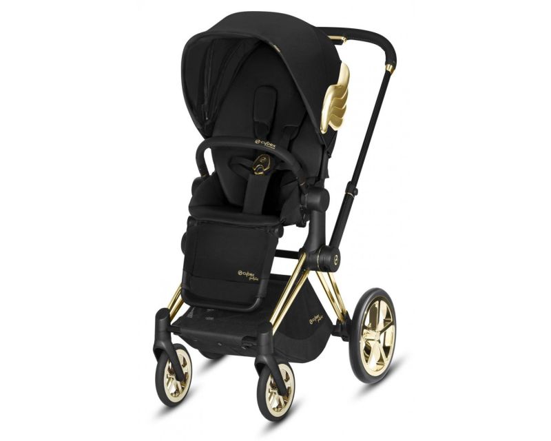 Коляска 2 в 1 Cybex Priam (Jeremy Scott Wings Black)
