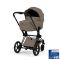 Коляска 2 в 1 Cybex Priam 5.0 Comfort Collection Coconut Brown шасси Matt Black