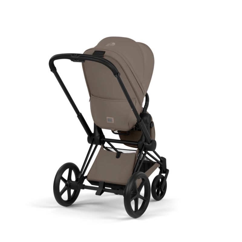 Коляска 2 в 1 Cybex Priam 5.0 Comfort Collection Coconut Brown шасси Matt Black