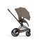 Коляска 2 в 1 Cybex Priam 5.0 Comfort Collection Coconut Brown шасси Matt Black
