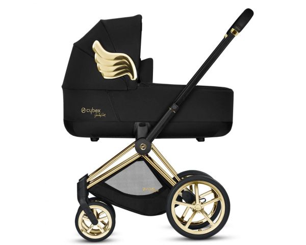 Коляска 2 в 1 Cybex Priam (Jeremy Scott Wings Black)