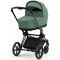 Коляска 2 в 1 Cybex Priam 4.0 Leaf Green шасси Matt Black
