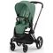 Коляска 2 в 1 Cybex Priam 4.0 Leaf Green шасси Matt Black