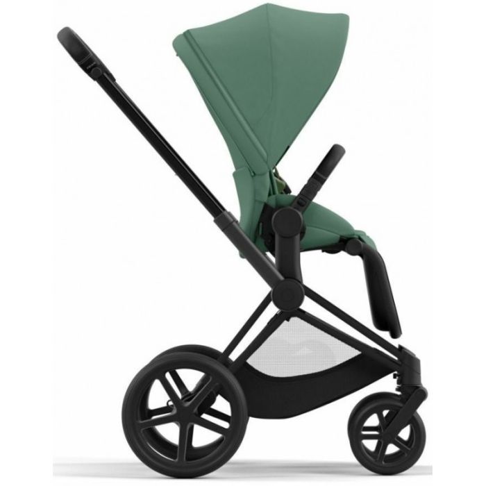 Коляска 2 в 1 Cybex Priam 4.0 Leaf Green шасси Matt Black