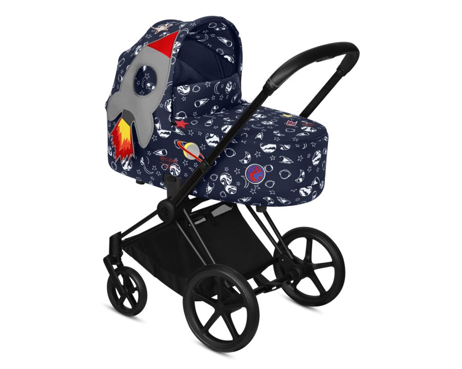 Коляска 2 в 1 Cybex Priam Lux (by Anna K Space Rocket)