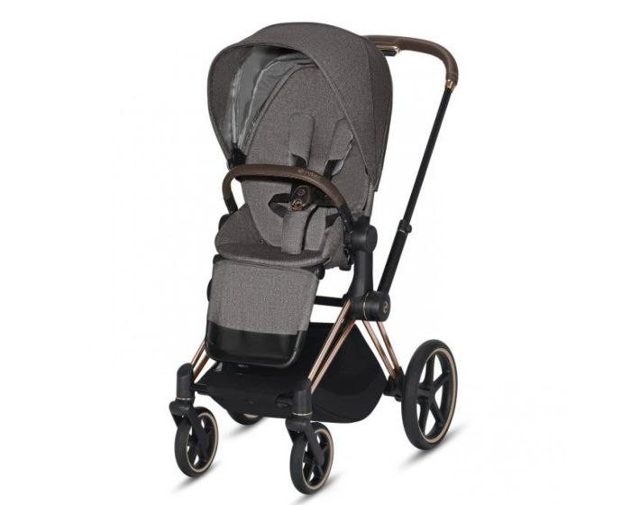 Коляска 2 в 1 Cybex Priam Lux (Manhattan Grey Plus)