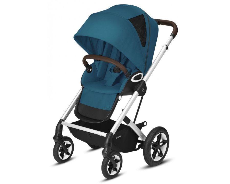 Прогулянкова коляска Cybex Talos S Lux SLV (River Blue)