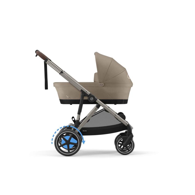 Коляска Cybex eGazelle S Taupe Frame Almond Beige