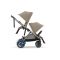 Коляска Cybex eGazelle S Taupe Frame Almond Beige