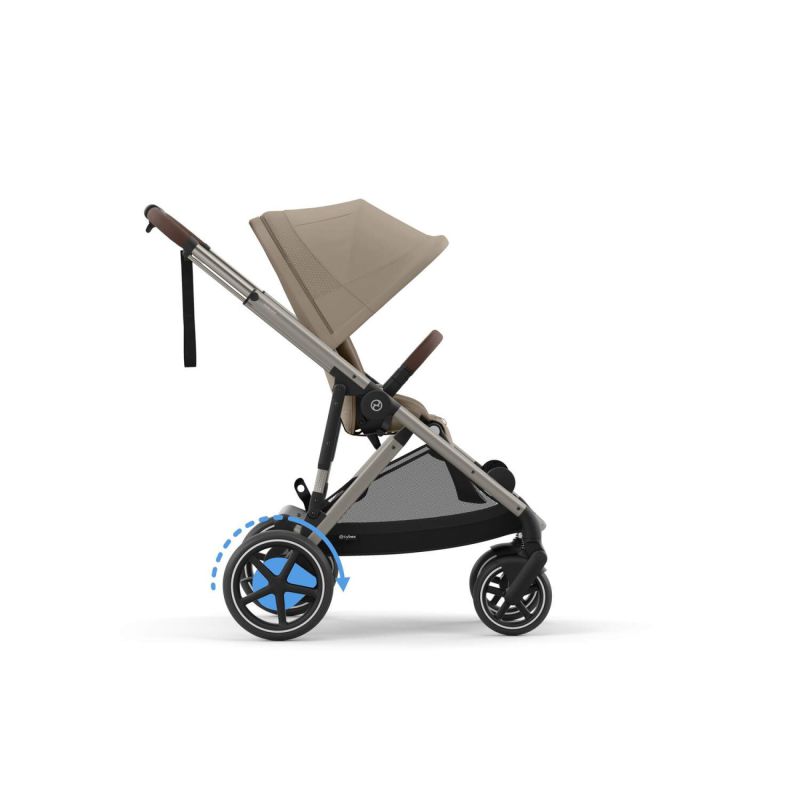 Коляска Cybex eGazelle S Taupe Frame Almond Beige