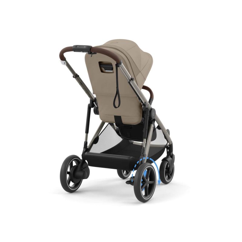 Коляска Cybex eGazelle S Taupe Frame Almond Beige