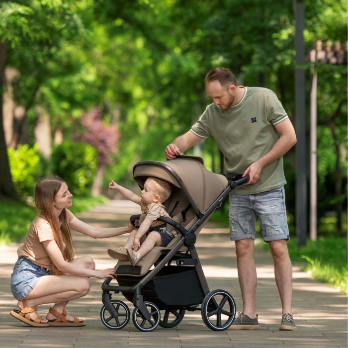 Коляска прогулочная CARRELLO Bravo SL Deluxe CRL-5520 Mosaic Green