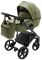 Коляска 2 в 1 Bair Marcel кожа 100% BM-11 хаки