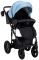 Коляска 2 в 1 Bair Play BP-7/69 голубой-черный