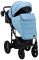 Коляска 2 в 1 Bair Play BP-7/69 голубой-черный