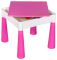 Стол и 2 стульчика Tega Mamut 899P dark pink-white