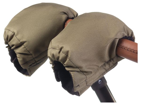 Рукавиці Babyroom на коляску хакі