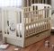 Ліжко Babyroom Собачка маятник, ящик, відкидний бік DSMYO-3 бук слонова кістка