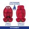 Автокресло Chicco Gro-Up, группа 1/2/3 Red Passion