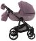 Коляска 2 в 1 Adamex Hybryd Plus BR224 сиреневый - сиреневая кожа (выдавленная точка)
