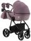 Коляска 2 в 1 Adamex Hybryd Plus BR224 сиреневый - сиреневая кожа (выдавленная точка)