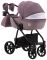 Коляска 2 в 1 Adamex Hybryd Plus BR224 сиреневый - сиреневая кожа (выдавленная точка)