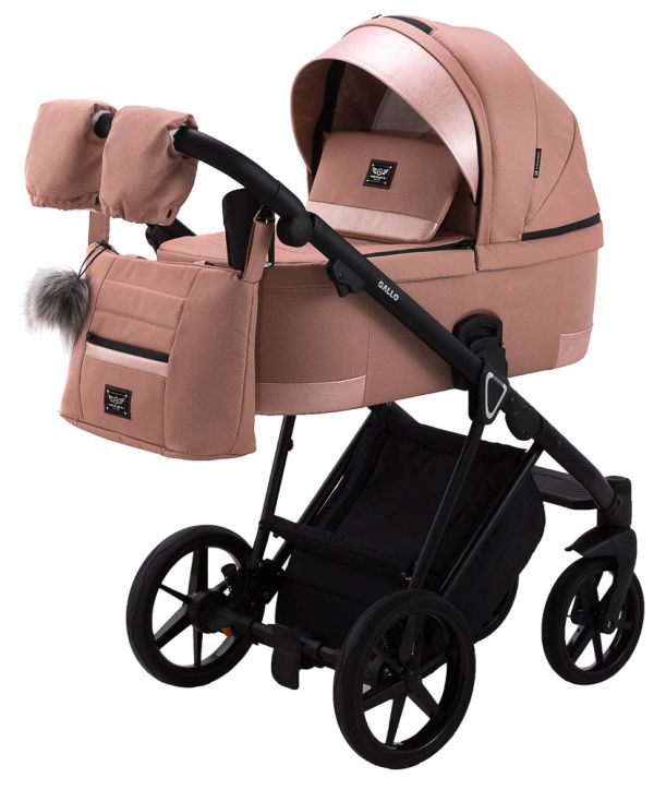 Коляска 2 в 1 Adamex Gallo Thermo GA-4 rose pink Коляска 2 в 1 Adamex Gallo Thermo GA-4 rose pink