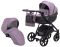 Коляска 2 в 1 Bair Next кожа 100% 15 светло-сиреневый
