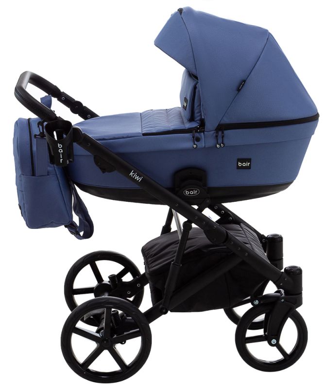 Коляска 2 в 1 Bair Kiwi Soft BKS-43 синий